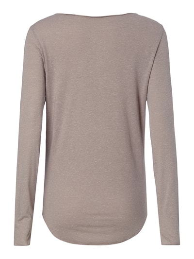 Vero Moda Longsleeve in Melangeoptik Silber Melange 3