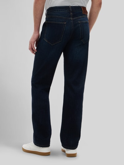 Tommy Hilfiger straight fit jeans van katoenmix Marineblauw - 5