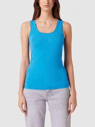 Opus Tanktop met ronde hals Blauw - 4
