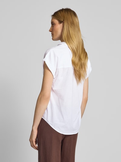 Soyaconcept Regular fit blouseshirt met kapmouwen, model 'DORA' Wit - 5