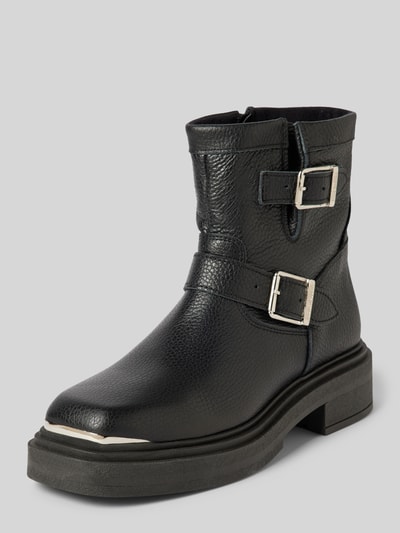 Steve Madden Lederstiefel mit Dornschließen Modell 'CHOICE' Black 1