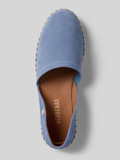 Verbenas Espadrilles aus Leder Modell 'CARMEN SERRAJE' Bleu 3