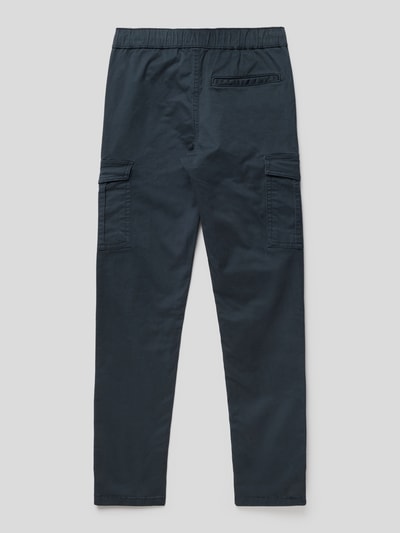 Mango Cargohose mit Tunnelzug Modell 'cordt' Dunkelblau 3