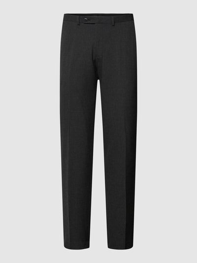 Christian Berg Men Pantalon met persplooien Antraciet - 2