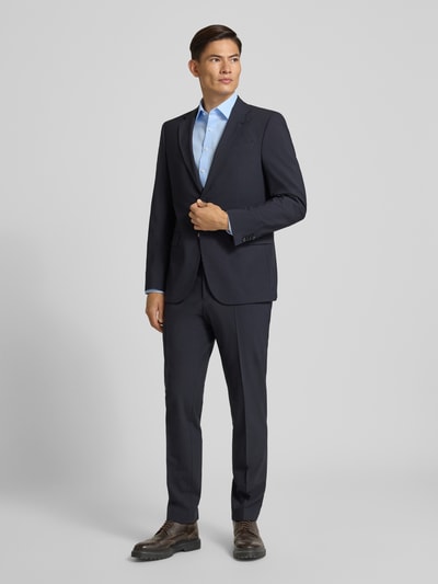 OLYMP Regular Fit Freizeithemd mit Logo-Stitching Modell 'New' Bleu 1