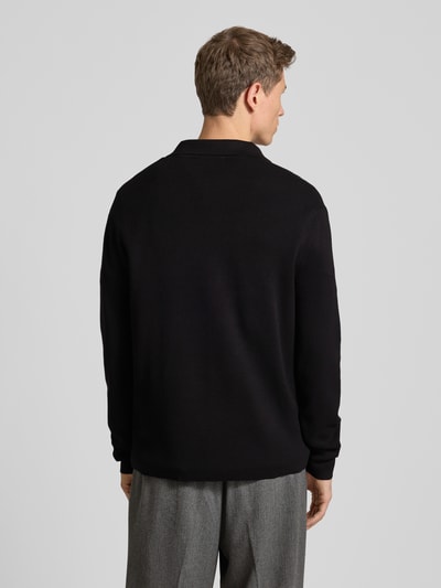 SELECTED HOMME Relaxed Fit Strickpullover aus Viskose-Mix Modell 'TELLER' Black 5