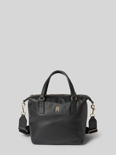 Tommy Hilfiger Handtasche mit Label-Applikation Modell 'POPPY REFORM' Black 2