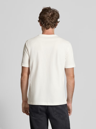 Marc O'Polo Denim Regular Fit T-Shirt aus reiner Baumwolle Weiss 5