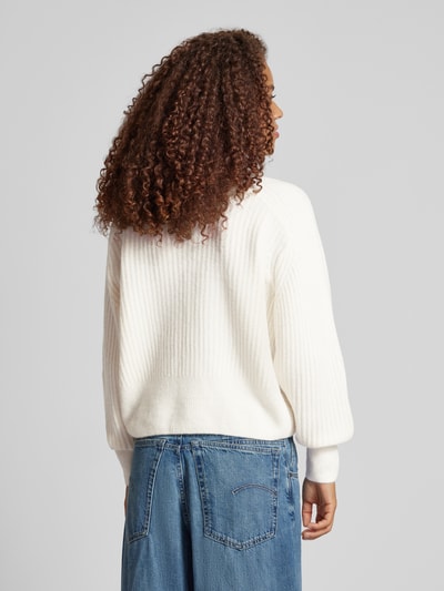 Pepe Jeans Gebreide pullover met turtleneck, model 'IRMA' Offwhite - 5