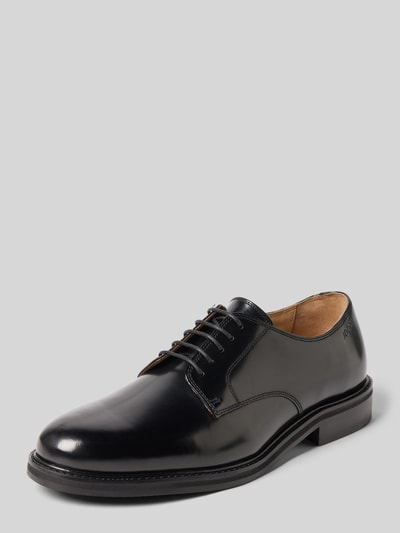 JOOP! SHOES Buty sznurowane z wytłoczonym logo model ‘Lusso’ Czarny 1