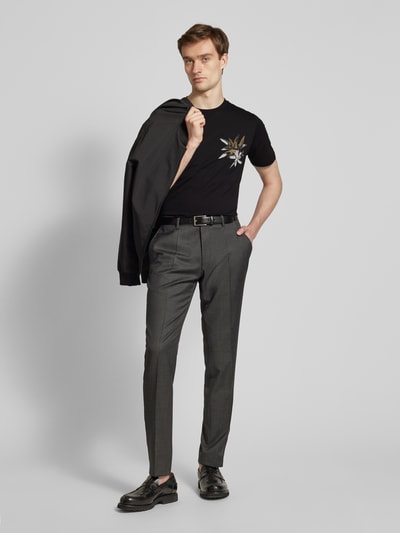 Antony Morato T-Shirt mit Label-Stitching Black 1