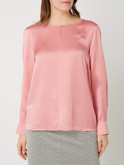 More & More Blusenshirt aus Satin  Pink 4