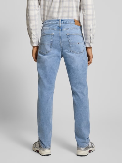 Tommy Jeans Straight Fit Jeans aus Baumwoll-Mix Hellblau 5