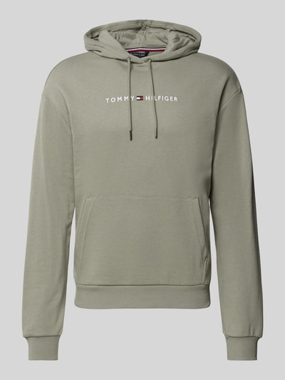 Tommy Hilfiger Regular Fit Hoodie aus Baumwoll-Mix Modell ' OH HOODIE' Khaki 2