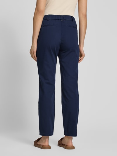 TONI Regular Fit Chino mit verkürztem Schnitt Modell 'Sue' Dunkelblau 5
