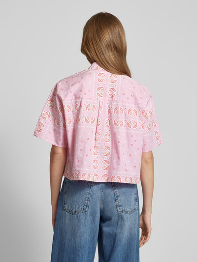 Jake*s Casual Blouse met paisleymotief Lichtroze - 5