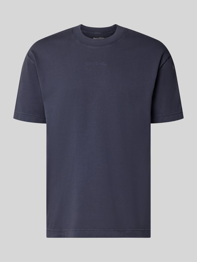 Produktfoto, Relaxed Fit T-Shirt aus reiner Baumwolle von Marc O'Polo, Optik: Unifarben, Passform: Relaxed-Fit, Label-Schriftzug, Rundhals, Ärmelform: Kurzarm, Materialverarbeitung: Jersey, Material: Reine Baumwolle