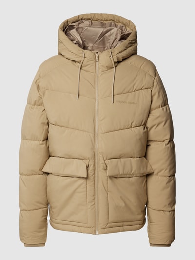 Jack & Jones Gewatteerd jack met deelbare ritssluiting Zand - 2