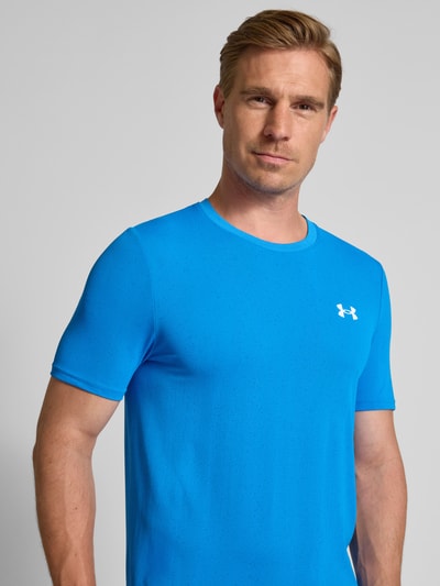 Under Armour T-shirt z okrągłym dekoltem model ‘Vanish Seamless Novelty’ Szaroniebieski 3