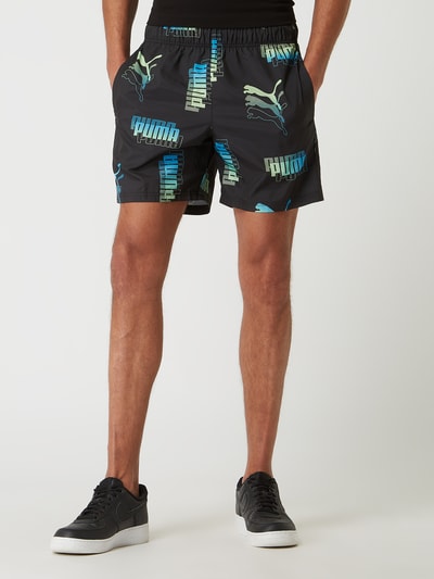 PUMA PERFORMANCE Regular Fit Shorts mit Logo-Print  Black 4