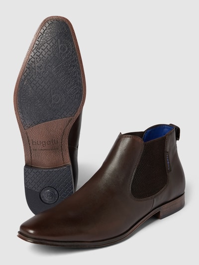 bugatti Chelsea Boots mit Zugschlaufe Modell 'Morino' Dunkelbraun 4