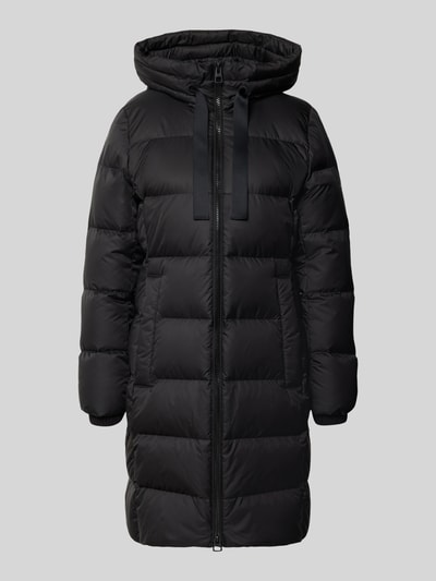 Marc O'Polo Regular Fit Daunenmantel mit Label-Print Black 1