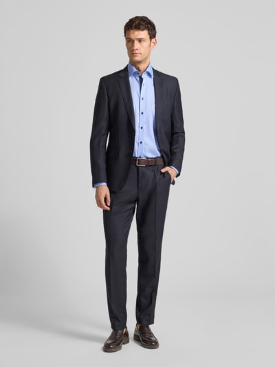 ETERNA Comfort Fit Business-Hemd mit Brusttasche Bleu 1