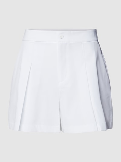 Polo Ralph Lauren Shorts mit Kellerfalten Weiss 2