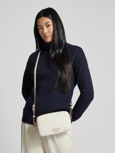 Liu Jo White Handtasche mit Label-Applikation Modell 'EVRIN' Offwhite 1