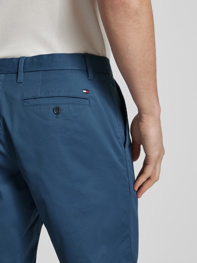 Tommy Hilfiger Regular Fit Shorts mit Gürtelschlaufen Modell 'HARLEM SHORT 1985' Ocean 3