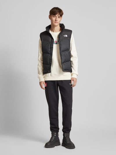 The North Face Sweatshirt mit Label-Print Offwhite 1