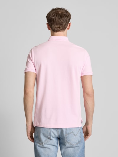 Polo Ralph Lauren Poloshirt mit Label-Stitching Rosa 5