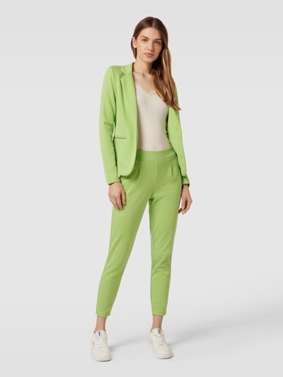 ICHI Blazer mit Reverskragen und Strukturmuster Modell 'KATE' Neon Gruen 1