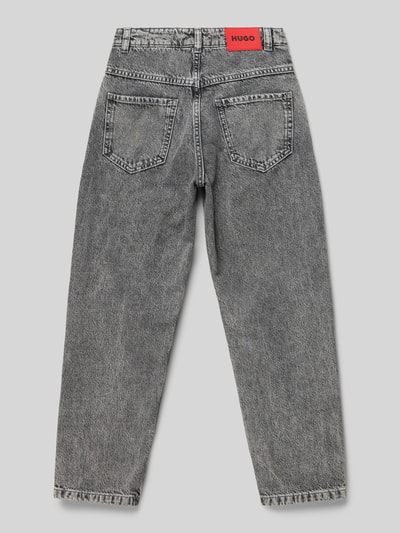 HUGO Jeans mit 5-Pocket-Design Mittelgrau 3