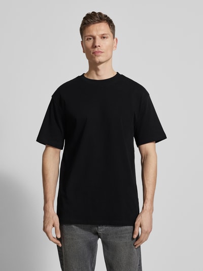 ARMEDANGELS Relaxed Fit T-Shirt aus Bio-Baumwoll-Mix Modell 'MAARKOS' Black 4