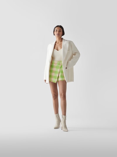 MSGM Shorts in Wickel-Optik Hellgruen 1