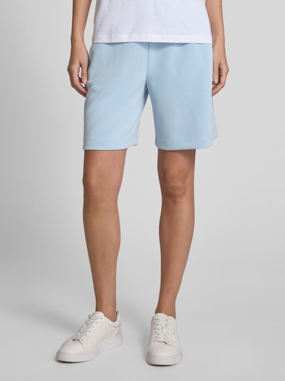 Rich & Royal Relaxed Fit Shorts mit elastischem Bund Hellblau 4