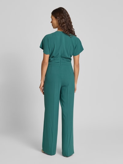 Vera Mont Jumpsuit mit Knotendetail Dunkelgruen 5