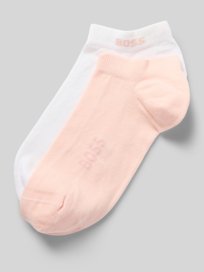 BOSS Sneakersocken mit Label-Detail im 2er-Pack Hellrosa 1