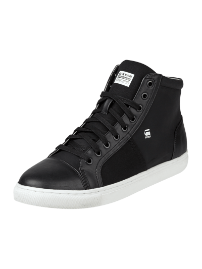 G-Star Raw High Top Sneaker mit Textileinsätzen Black 1