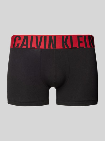 Calvin Klein Underwear Trunks mit Label-Bund im 3er-Pack Black 1