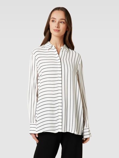 s.Oliver BLACK LABEL Blouse met all-over motief Wit - 4