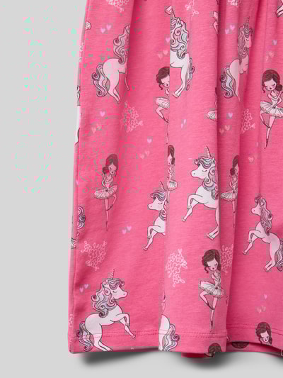 Happy Girls Kleid mit Rundhalsausschnitt Pink 2