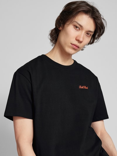 Mister Tee Oversized T-shirt met statementprint, model 'Ball Hard' Zwart - 3