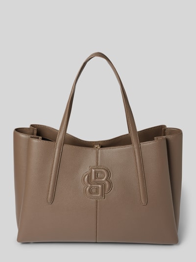 BOSS Shopper mit Label-Details Modell 'Anett Tote' Taupe 2