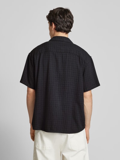 Only & Sons Vrijetijdsoverhemd met reverskraag, model 'LATHAM' Marineblauw - 5