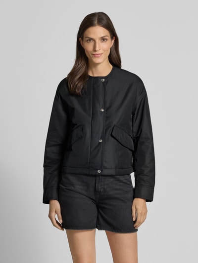 Marc O'Polo Relaxed Fit Bomberjacke mit Pattentaschen Black 4