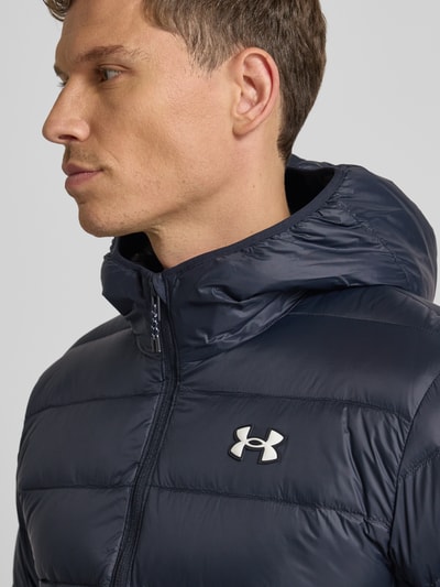Under Armour Donsjack met capuchon en logo model 'LEGEND' Zwart - 3