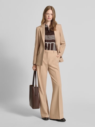 Someday Hemdbluse mit verdeckter Knopfleiste Modell 'Zisi' Dunkelbraun 1