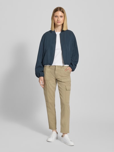 Brax Jeans met cargozakken, model 'MILEY' Olijfgroen - 1